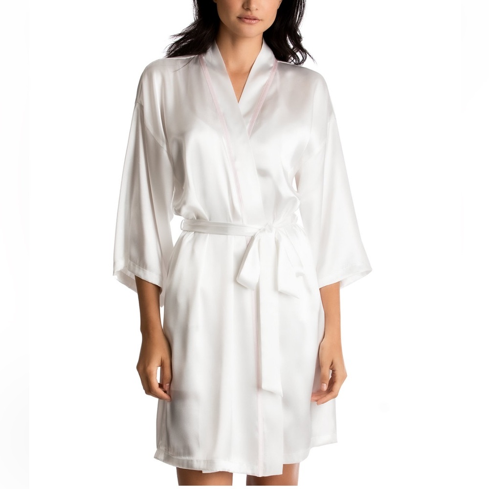 “Bride” Satin Wrap Robe - Picture 3 of 4
